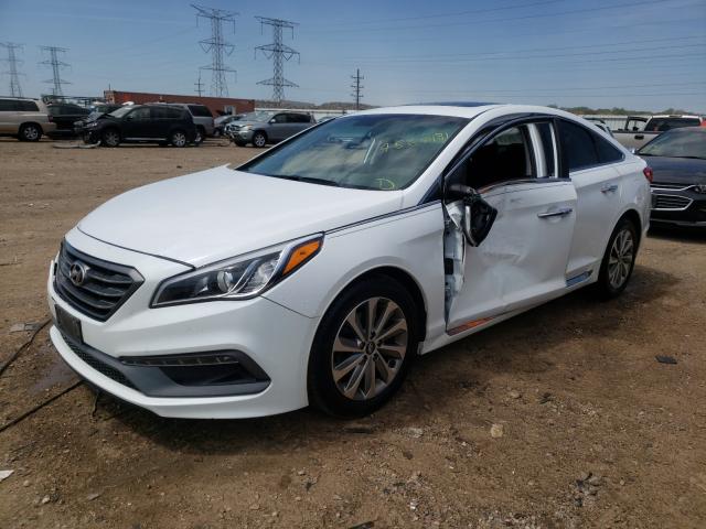 Photo 1 VIN: 5NPE34AF8HH462070 - HYUNDAI SONATA 