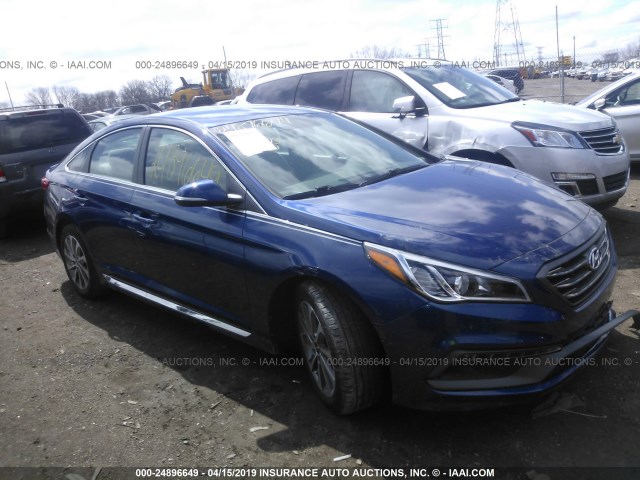 Photo 0 VIN: 5NPE34AF8HH462585 - HYUNDAI SONATA 