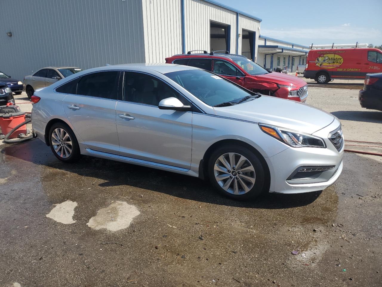 Photo 3 VIN: 5NPE34AF8HH464241 - HYUNDAI SONATA 