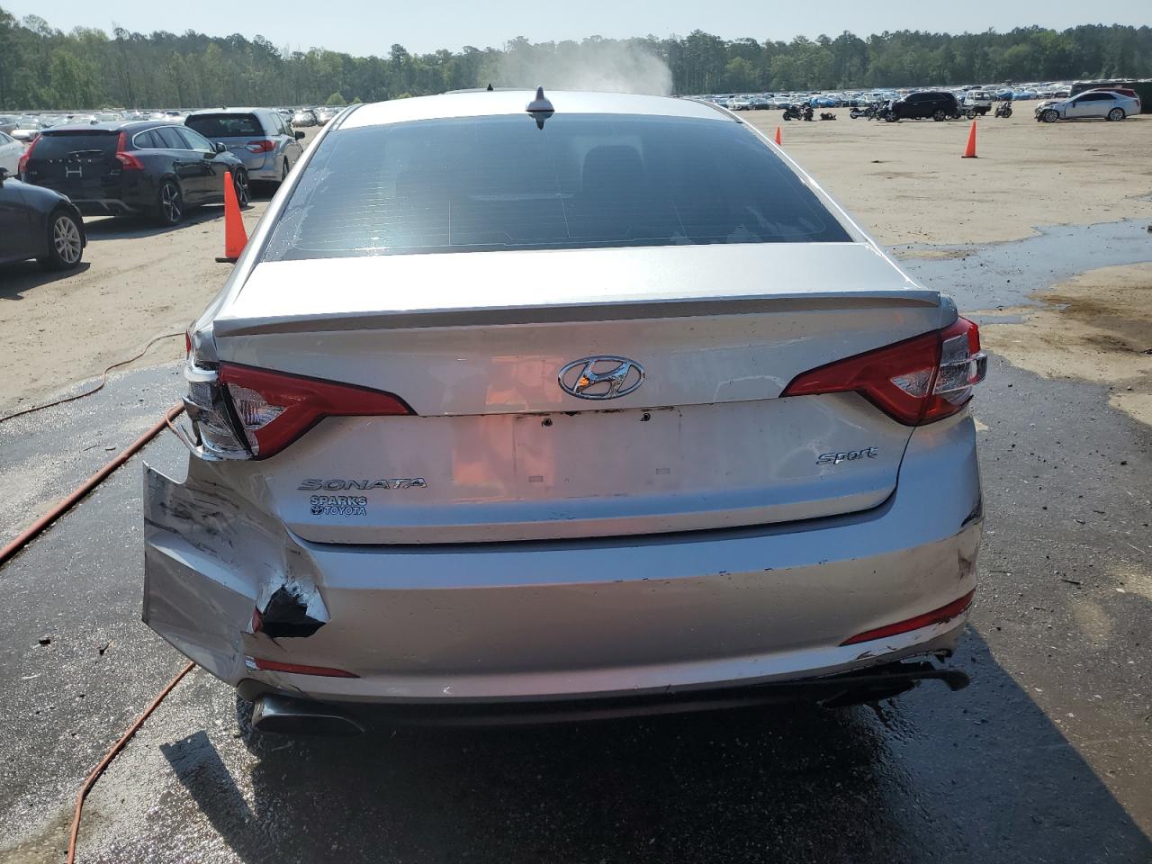 Photo 5 VIN: 5NPE34AF8HH464241 - HYUNDAI SONATA 