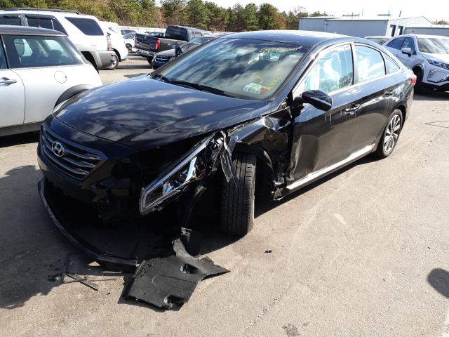 Photo 1 VIN: 5NPE34AF8HH464935 - HYUNDAI SONATA 