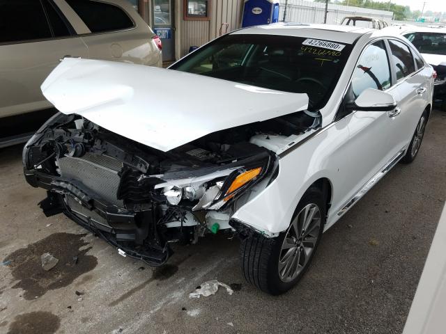 Photo 1 VIN: 5NPE34AF8HH467494 - HYUNDAI SONATA 