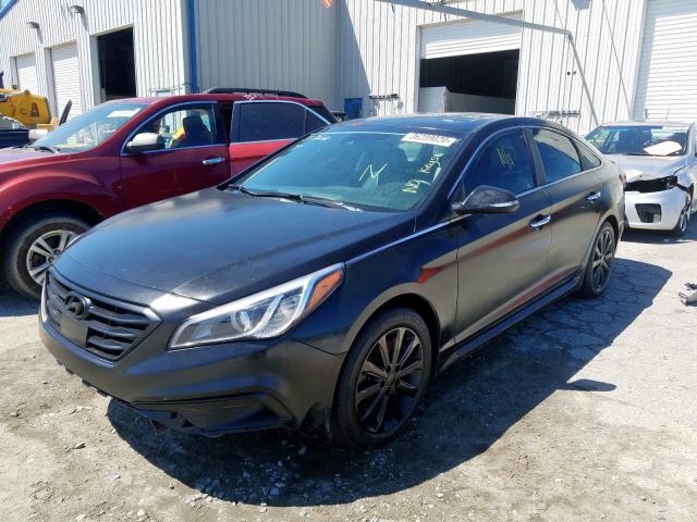 Photo 1 VIN: 5NPE34AF8HH472372 - HYUNDAI SONATA 