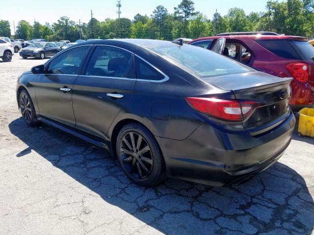 Photo 2 VIN: 5NPE34AF8HH472372 - HYUNDAI SONATA 