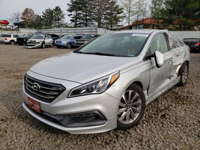 Photo 1 VIN: 5NPE34AF8HH481556 - HYUNDAI SONATA SPO 