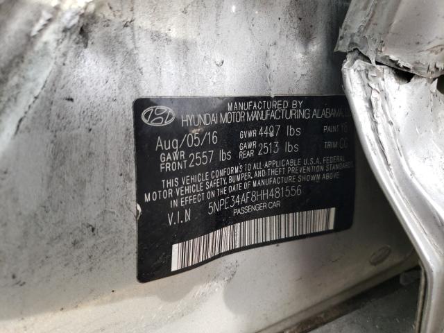 Photo 9 VIN: 5NPE34AF8HH481556 - HYUNDAI SONATA SPO 