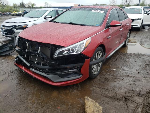 Photo 1 VIN: 5NPE34AF8HH483999 - HYUNDAI SONATA SPO 