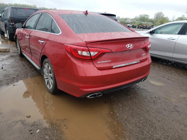 Photo 2 VIN: 5NPE34AF8HH483999 - HYUNDAI SONATA SPO 