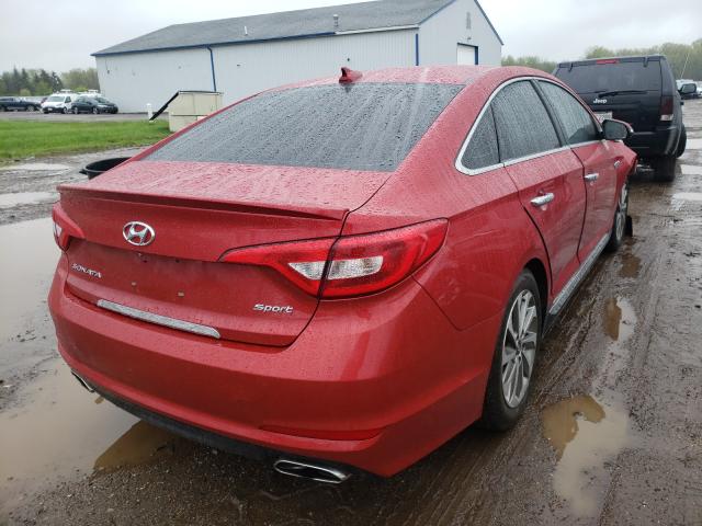 Photo 3 VIN: 5NPE34AF8HH483999 - HYUNDAI SONATA SPO 