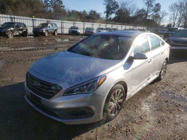 Photo 1 VIN: 5NPE34AF8HH488975 - HYUNDAI SONATA SPO 