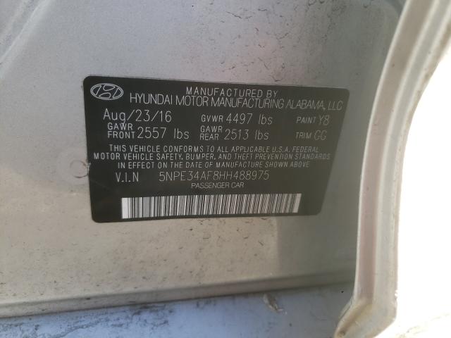 Photo 9 VIN: 5NPE34AF8HH488975 - HYUNDAI SONATA SPO 