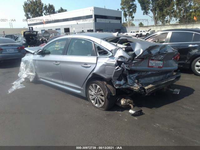 Photo 2 VIN: 5NPE34AF8HH490466 - HYUNDAI SONATA 