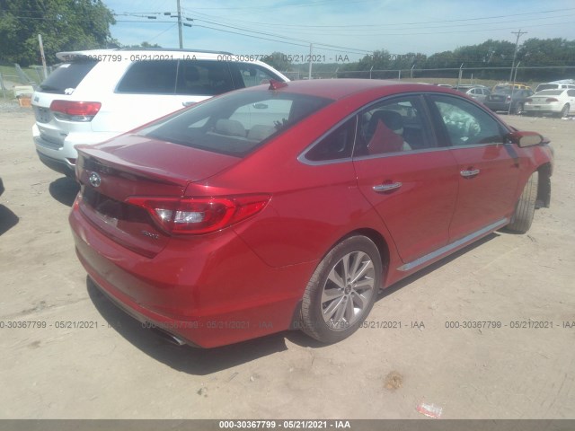 Photo 3 VIN: 5NPE34AF8HH490807 - HYUNDAI SONATA 