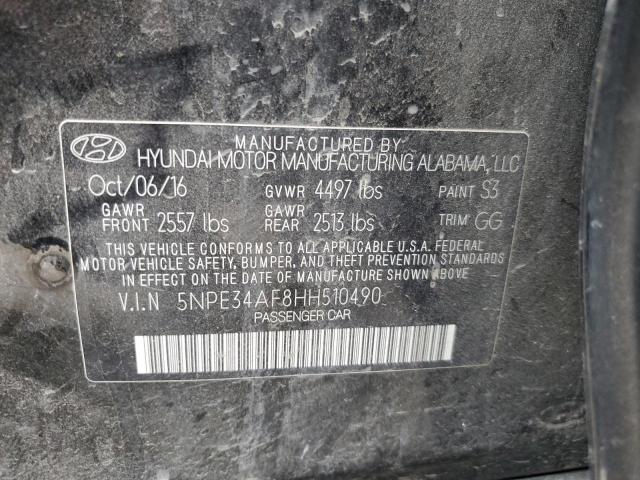 Photo 12 VIN: 5NPE34AF8HH510490 - HYUNDAI SONATA SPO 