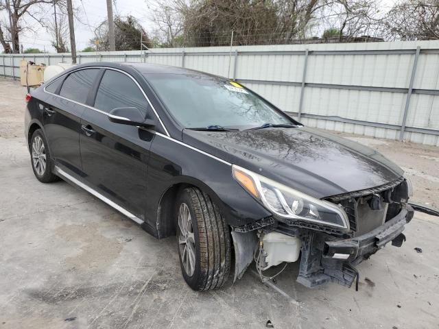 Photo 3 VIN: 5NPE34AF8HH510490 - HYUNDAI SONATA SPO 