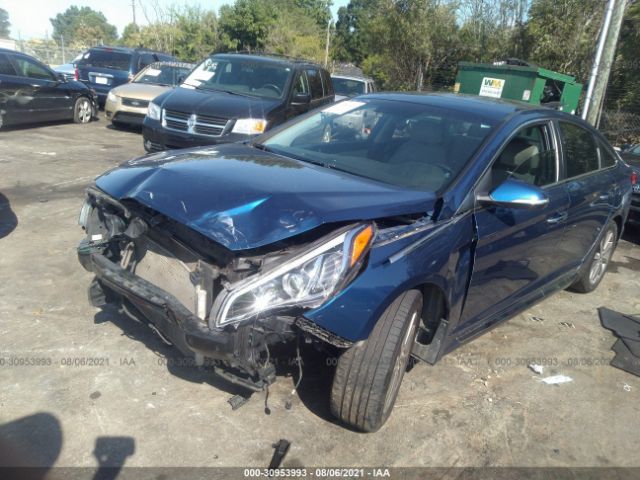 Photo 1 VIN: 5NPE34AF8HH521702 - HYUNDAI SONATA 