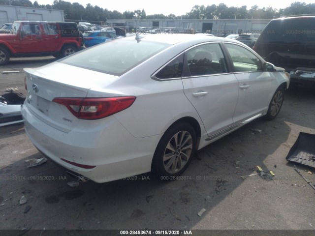 Photo 3 VIN: 5NPE34AF8HH525927 - HYUNDAI SONATA 