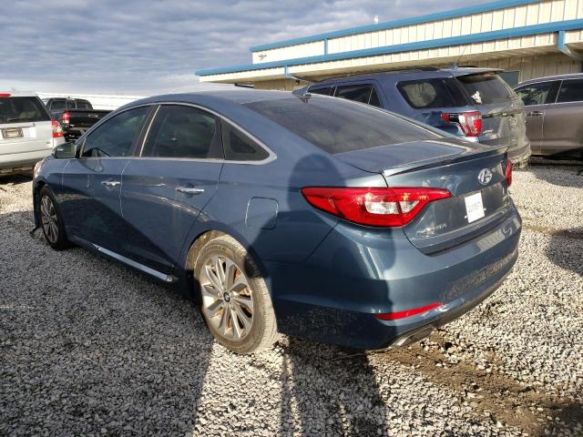 Photo 1 VIN: 5NPE34AF8HH537110 - HYUNDAI SONATA SPO 