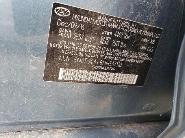 Photo 11 VIN: 5NPE34AF8HH537110 - HYUNDAI SONATA SPO 