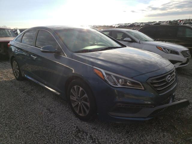 Photo 3 VIN: 5NPE34AF8HH537110 - HYUNDAI SONATA SPO 