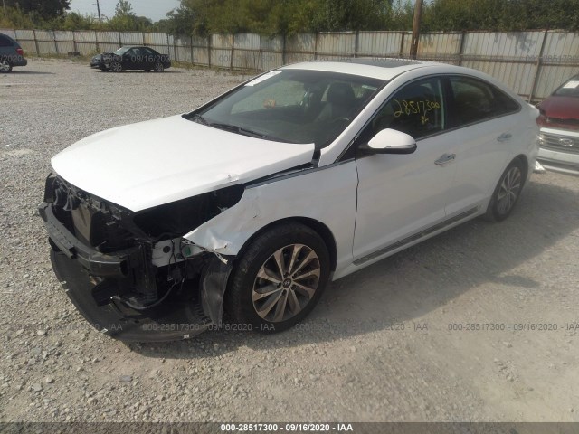 Photo 1 VIN: 5NPE34AF8HH541111 - HYUNDAI SONATA 