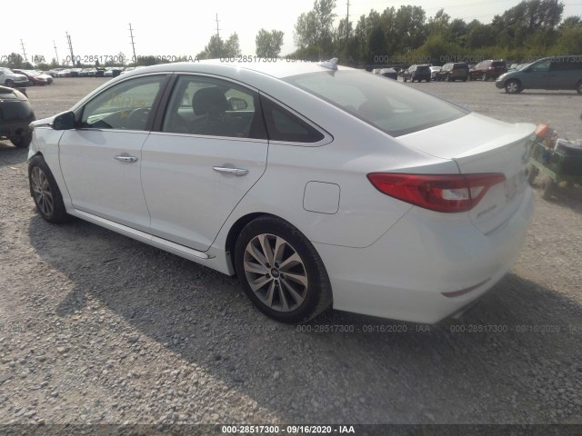 Photo 2 VIN: 5NPE34AF8HH541111 - HYUNDAI SONATA 