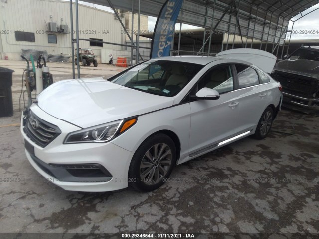 Photo 1 VIN: 5NPE34AF8HH554859 - HYUNDAI SONATA 