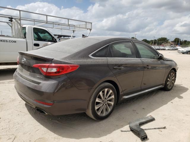 Photo 3 VIN: 5NPE34AF8HH557664 - HYUNDAI SONATA SPO 