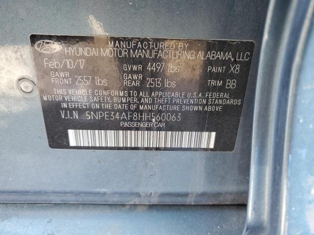 Photo 11 VIN: 5NPE34AF8HH560063 - HYUNDAI SONATA 