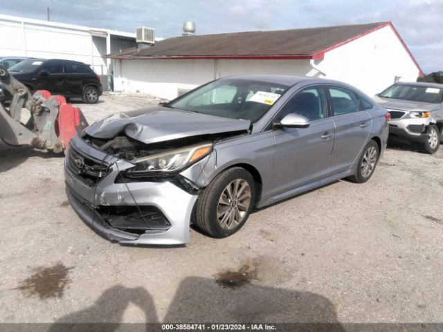 Photo 1 VIN: 5NPE34AF8HH569393 - HYUNDAI SONATA 