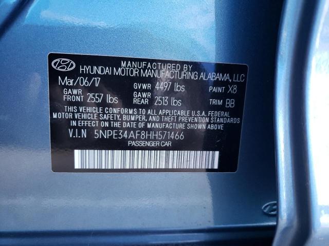 Photo 11 VIN: 5NPE34AF8HH571466 - HYUNDAI SONATA SPO 