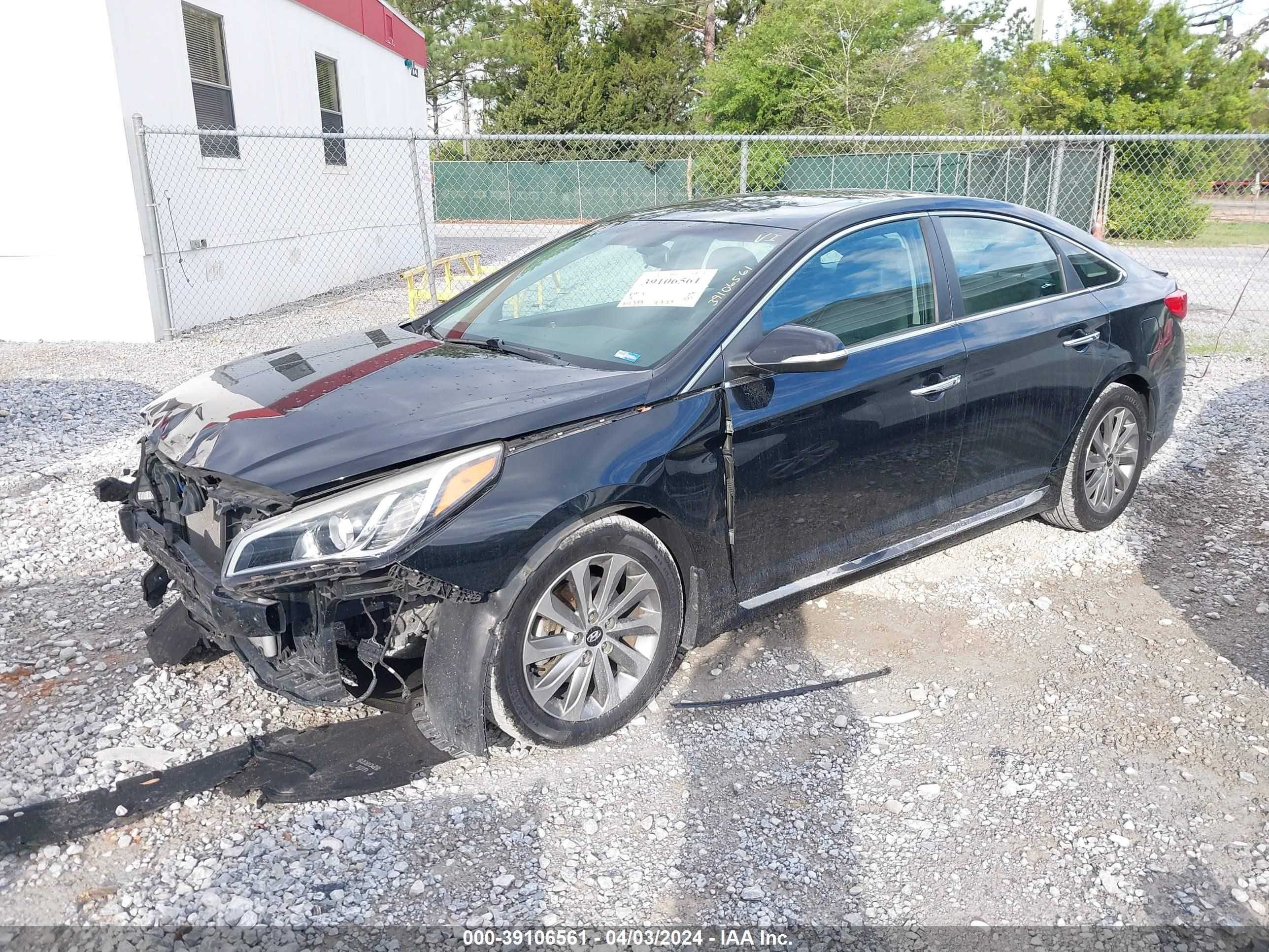 Photo 1 VIN: 5NPE34AF8HH573704 - HYUNDAI SONATA 