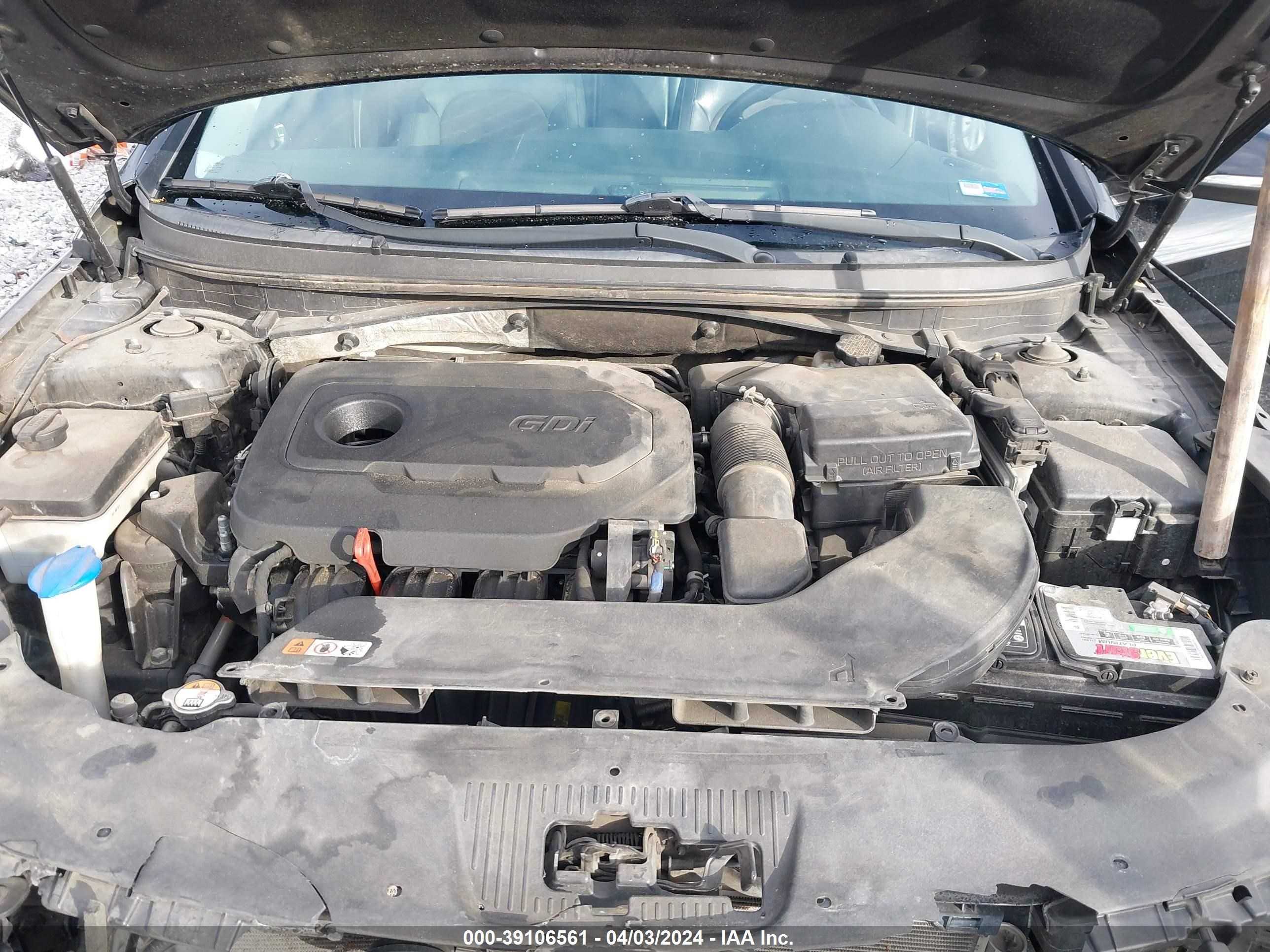 Photo 9 VIN: 5NPE34AF8HH573704 - HYUNDAI SONATA 