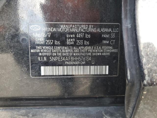 Photo 11 VIN: 5NPE34AF8HH576134 - HYUNDAI SONATA SPO 