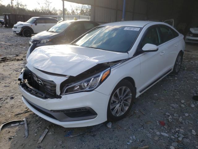 Photo 1 VIN: 5NPE34AF8HH577770 - HYUNDAI SONATA 