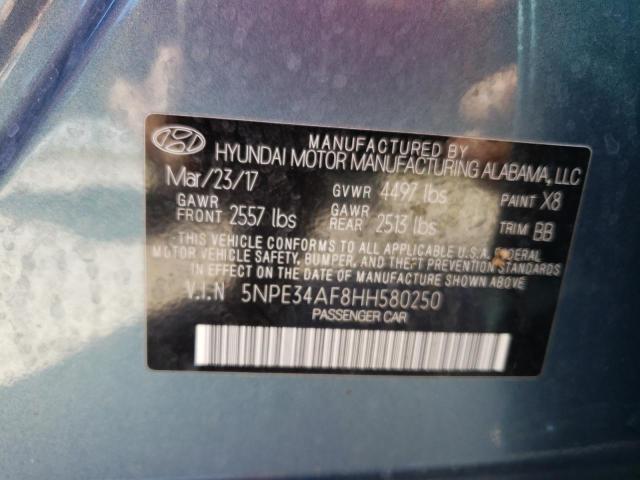 Photo 12 VIN: 5NPE34AF8HH580250 - HYUNDAI SONATA SPO 