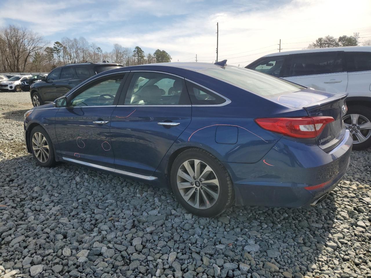 Photo 1 VIN: 5NPE34AF8HH589336 - HYUNDAI SONATA 