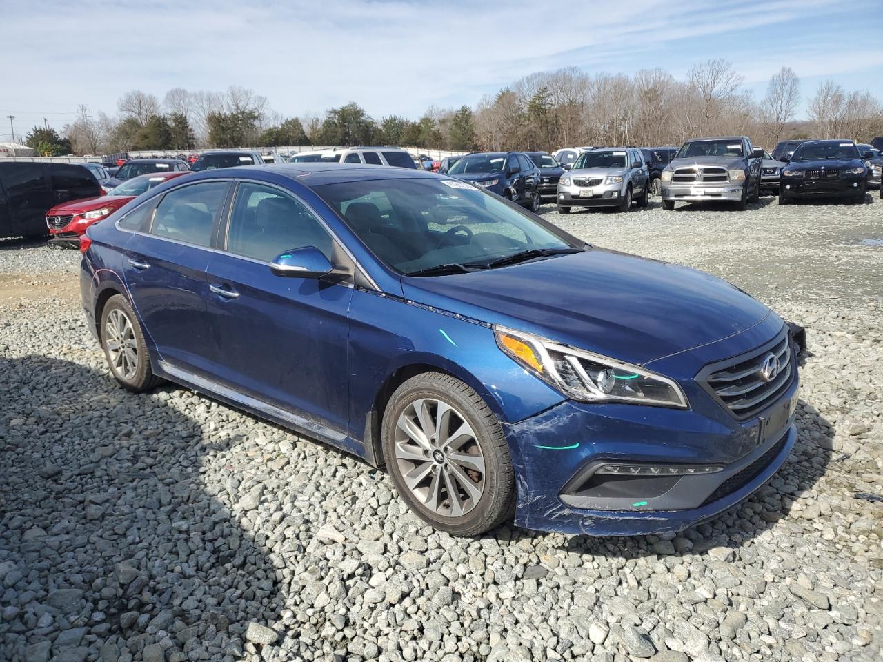 Photo 3 VIN: 5NPE34AF8HH589336 - HYUNDAI SONATA 