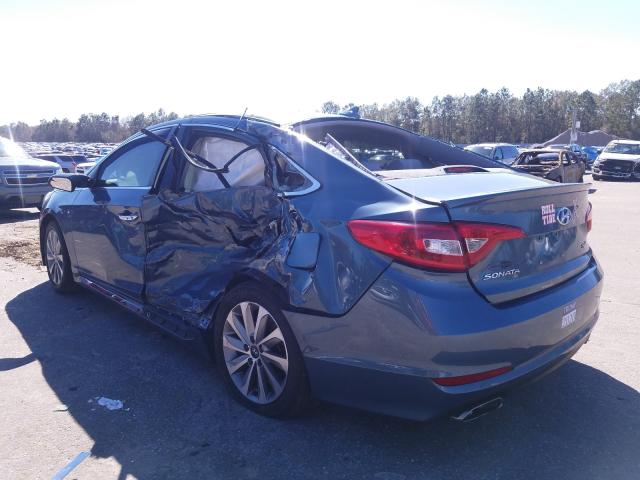 Photo 2 VIN: 5NPE34AF8HH591894 - HYUNDAI SONATA SPO 