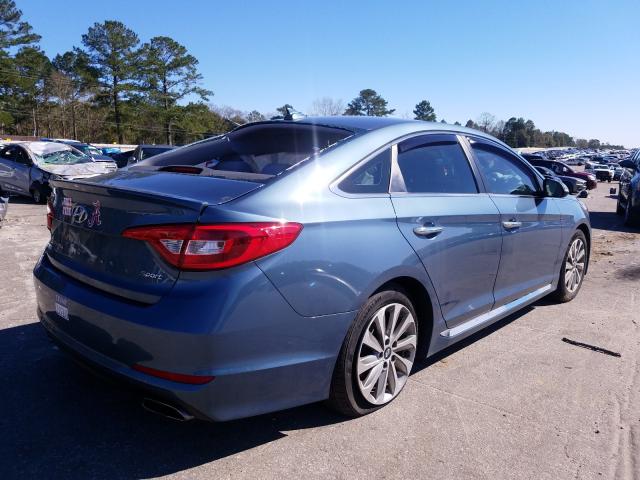 Photo 3 VIN: 5NPE34AF8HH591894 - HYUNDAI SONATA SPO 