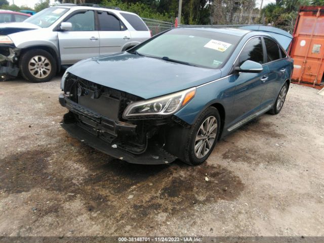 Photo 1 VIN: 5NPE34AF8HH593497 - HYUNDAI SONATA 