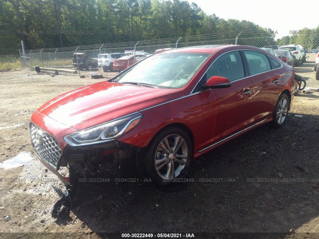 Photo 1 VIN: 5NPE34AF8JH603242 - HYUNDAI SONATA 