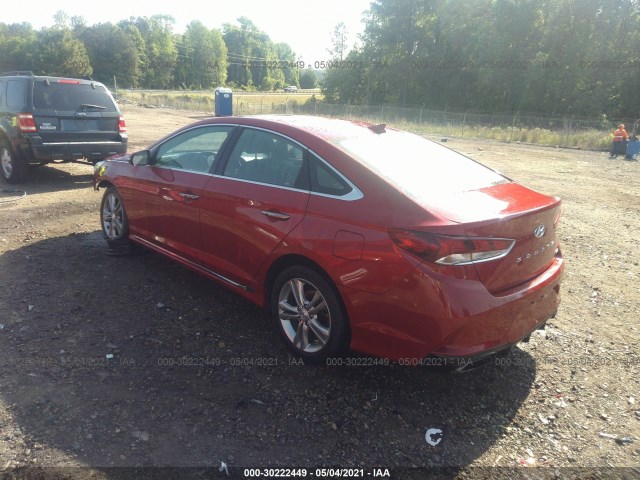 Photo 2 VIN: 5NPE34AF8JH603242 - HYUNDAI SONATA 