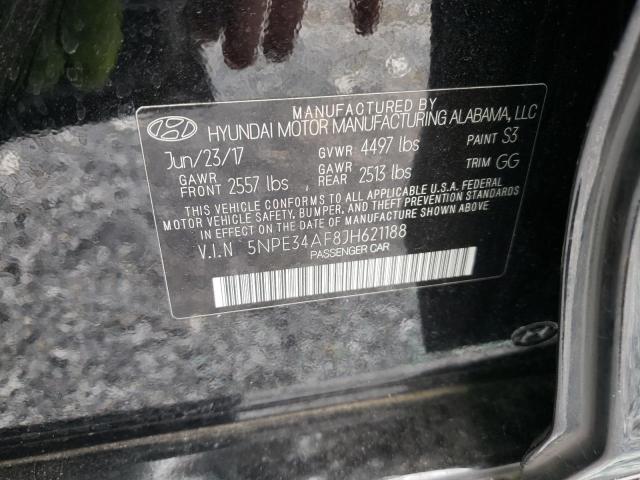 Photo 9 VIN: 5NPE34AF8JH621188 - HYUNDAI SONATA SPO 