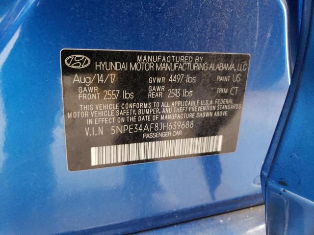 Photo 11 VIN: 5NPE34AF8JH639688 - HYUNDAI SONATA SPO 