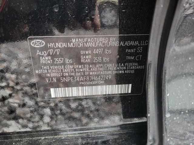 Photo 11 VIN: 5NPE34AF8JH642249 - HYUNDAI SONATA 