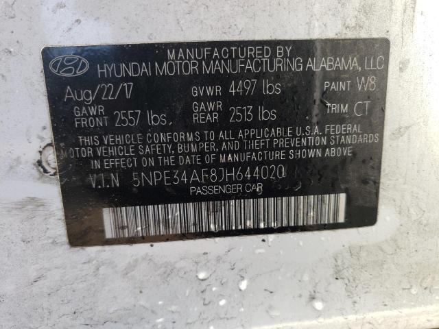 Photo 9 VIN: 5NPE34AF8JH644020 - HYUNDAI SONATA SPO 