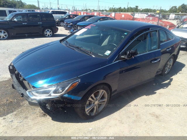 Photo 1 VIN: 5NPE34AF8JH654126 - HYUNDAI SONATA 