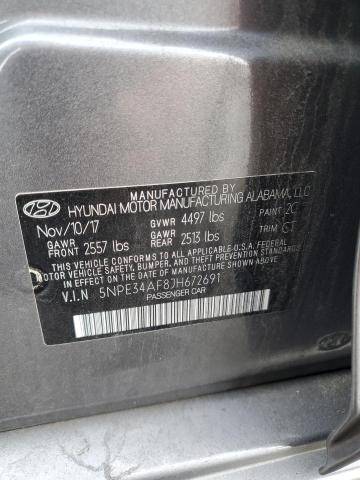 Photo 12 VIN: 5NPE34AF8JH672691 - HYUNDAI SONATA SPO 