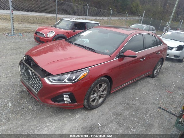 Photo 1 VIN: 5NPE34AF8JH675381 - HYUNDAI SONATA 